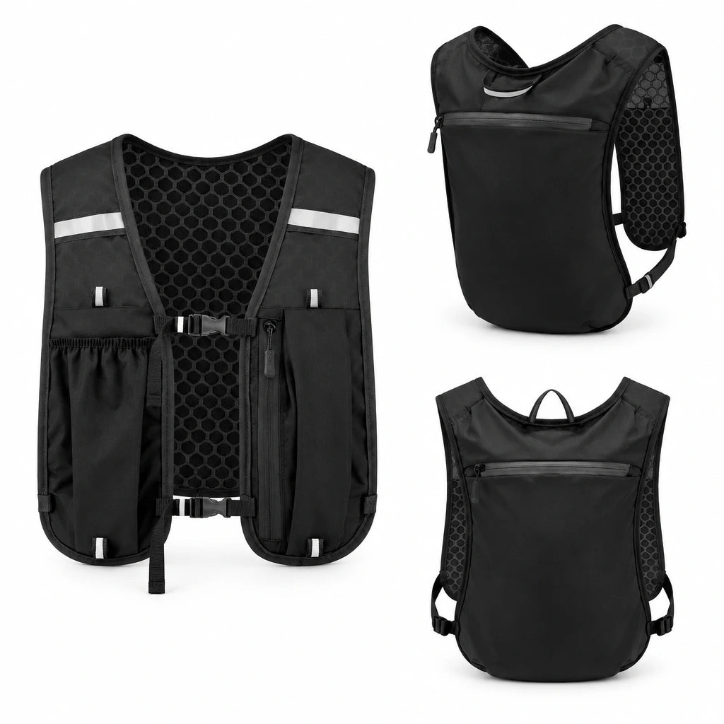Gilet hydratation ELVO – vue produit 25 – Nova Gourde