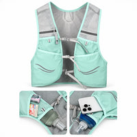 Gilet hydratation trail OREN – vue produit 3 – Nova Gourde