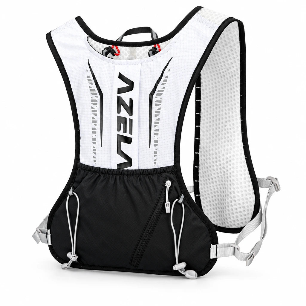 Gilet hydratation trail TYRA – vue produit 7 – Nova Gourde