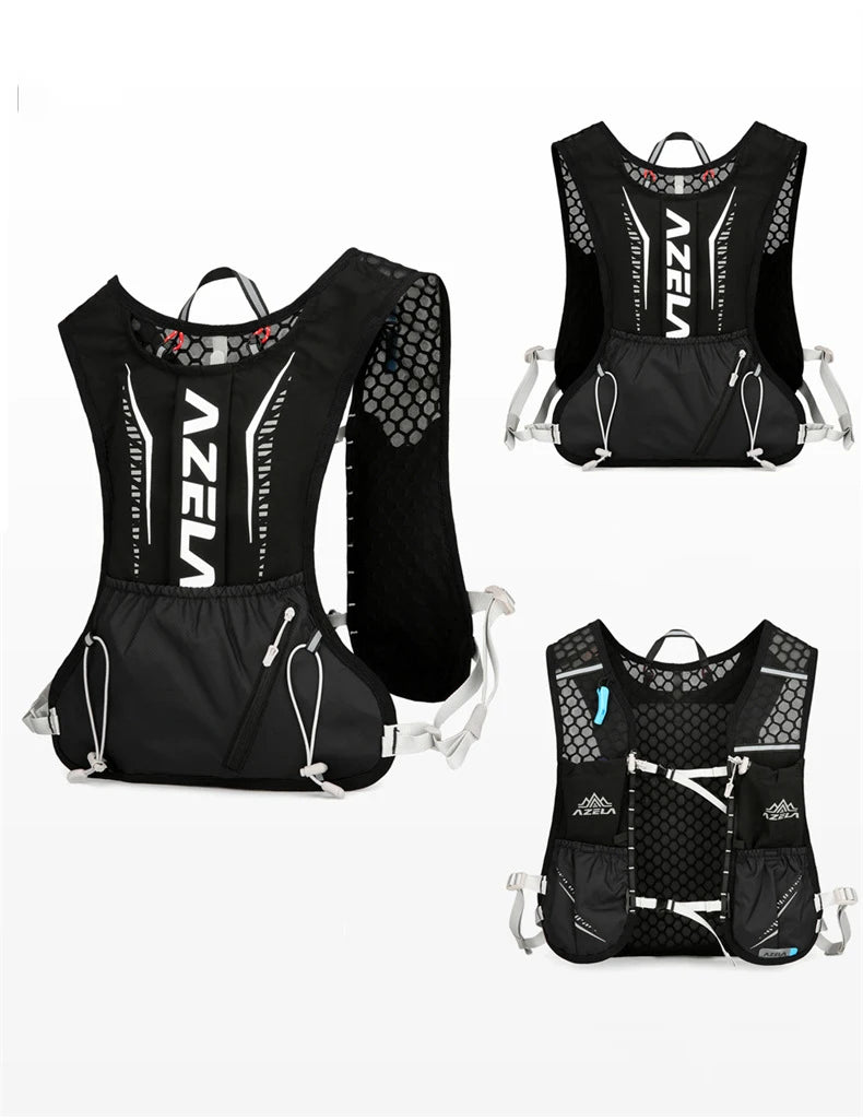 Gilet hydratation trail TYRA – vue produit 41 – Nova Gourde