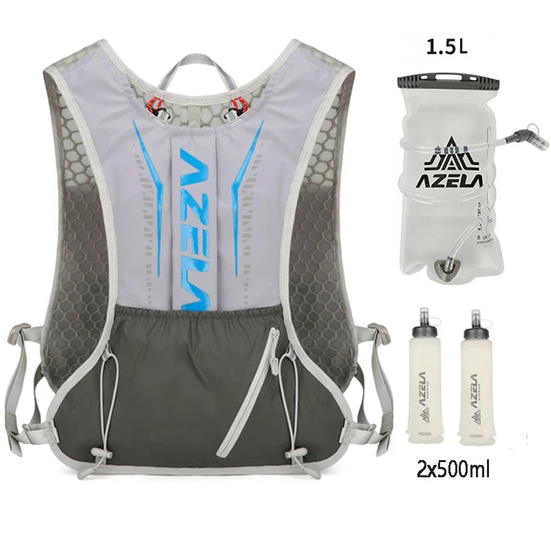 Gilet hydratation trail TYRA – vue produit 49 – Nova Gourde