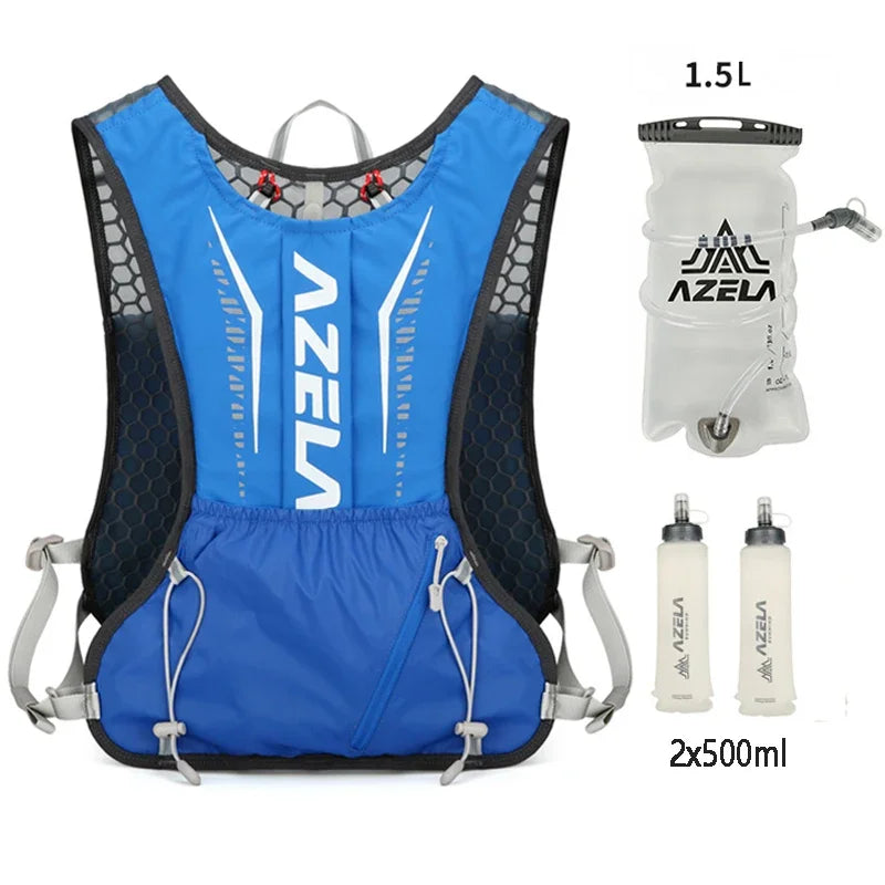 Gilet hydratation trail TYRA – Nylon & poche à eau en option