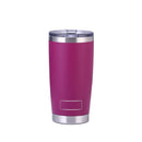Gobelet isotherme inox PULI 600 ml — bordeaux sur fond blanc.