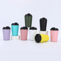 Gourde Eli inox 350 ml, parfaite pour les amateurs de café et de boissons chaudes