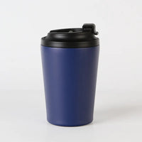 Gourde Eli 350 ml bleue, petit format isotherme et sans BPA, parfaite pour le bureau