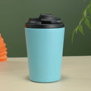Gourde Eli 350 ml turquoise en inox isotherme, petit format pratique et coloré