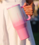 Gourde ELYTH - 964ml / Rose et blanc