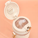 Gourde Lapi 580 ml au design fun avec oreilles de lapin, tendance et pratique