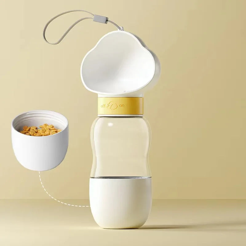 Gourde NAPO Blanc avec bol Gourde