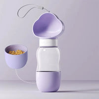 Gourde NAPO Violet avec bol Gourde