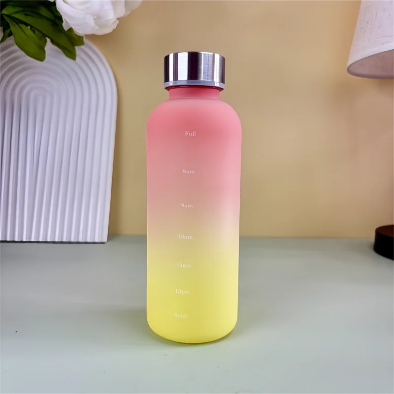Gourde NEVO Rose et Jaune / 550ml Gourde