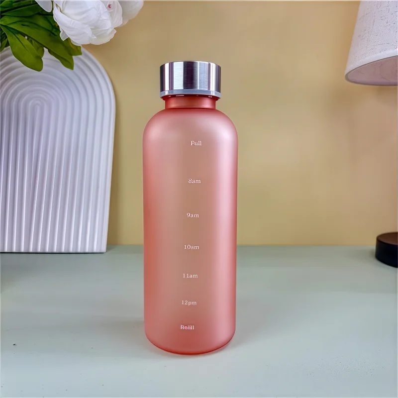 Gourde NEVO Rose Transparent / 550ml Gourde