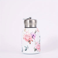 Gourde Nila au design floral délicat, petit format 300 ml