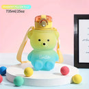 Gourde POPY Jaune et Bleu 735ml Gourde