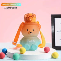 Gourde POPY Orange et Vert 735ml Gourde