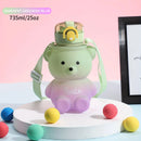 Gourde POPY Vert et Violet 735ml Gourde