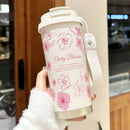 Gourde ROSYL Blanc et Rose / 500ML Gourde