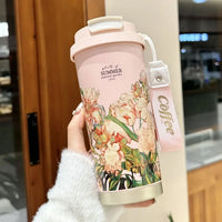 Gourde ROSYL Rose et Jaune / 500ML Gourde
