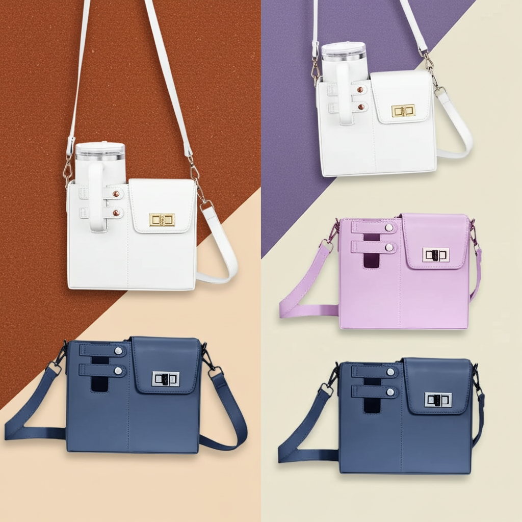 Sac porte-gourde bandoulière femme TULI II – Design tendance