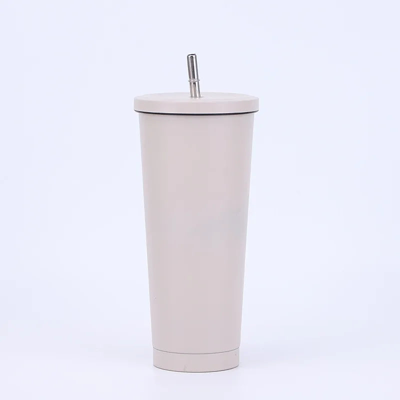 Gourde Nubo chromée utilisée pour conserver le café ou le thé chaud 12 heures