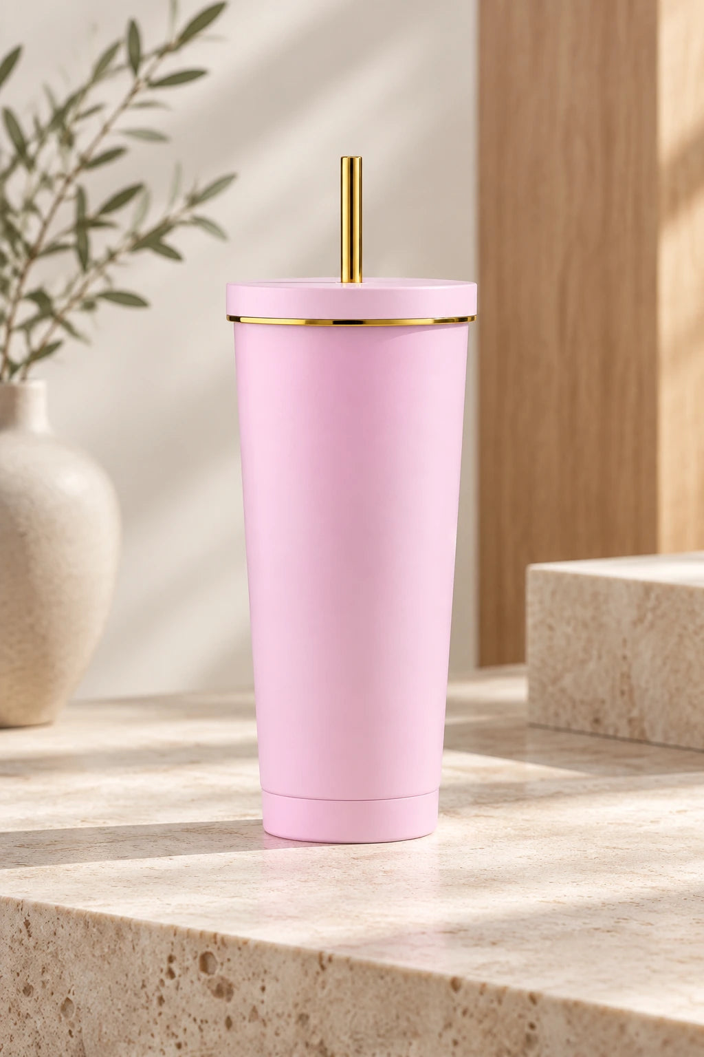 Gourde inox isotherme NUBO II 500 ml avec paille
