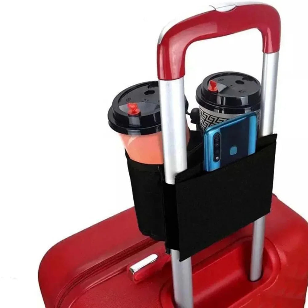 Porte-gourde de valise VALY – 2 compartiments et poche téléphone